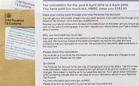 gov p800 refund|gov uk tax refund p800.